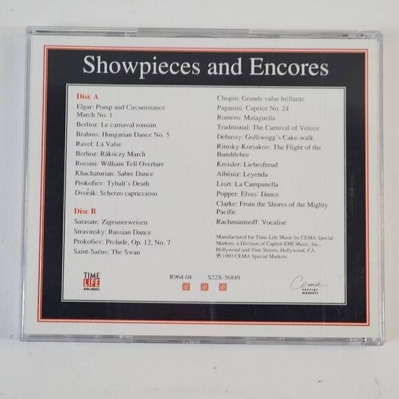Time Life Library Music - CLASSICAL Favorites Showpieces and Encores 2 CDs - Picture 6 of 6